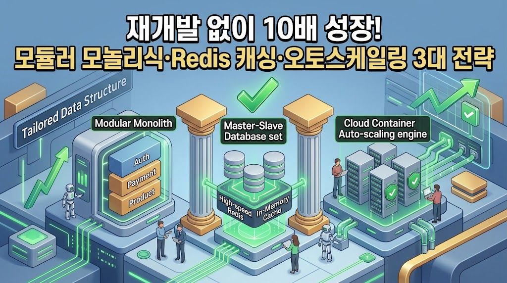 마케팅 터지자 서버 마비? 3개월 전면 재개발 잔혹사 막는 스타트업 아키텍처 설계